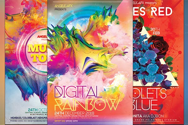 22+ Rainbow Flyer Templates – Free & Premium, PSD, Illustrator Downloads