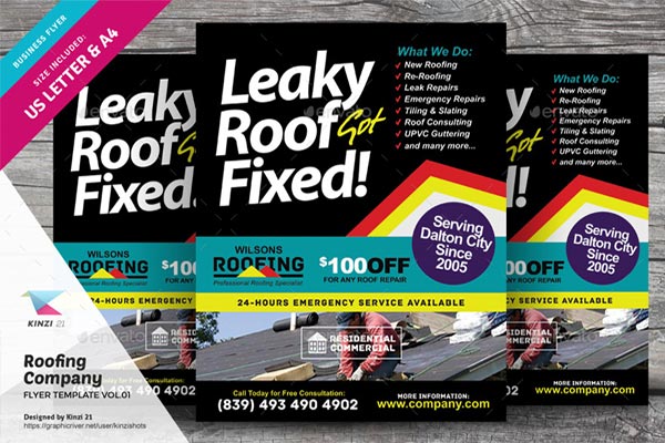 17+ Roofing Flyer Designs | Free & Premium PSD, Vector, EPS, PNG, Ai, Word ( Doc ), InDesign Formats Download