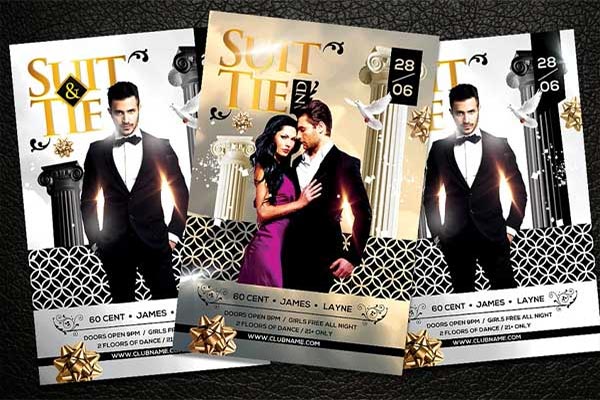 36+ Tie and Suit Flyer Templates | Free & Premium PSD | Vector | EPS | PNG | Ai Downloads