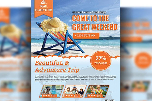 18+ Travel Agency Flyer Templates | Free & Premium PSD | Ai | Word ( Doc ) | InDesign Formats Download