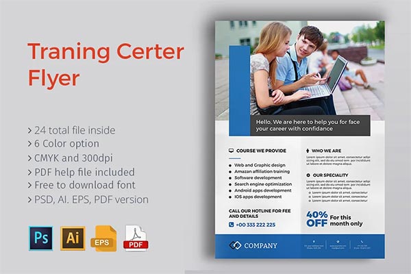 21+ Training Flyer Templates | Free & Premium PSD, Ai, Word ( Doc ), InDesign, Vector, EPS, PNG, PDF, TIFF Formats Download