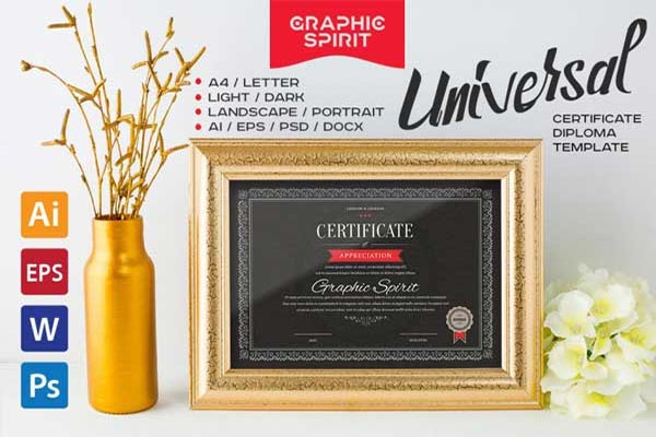 25+ Award Certificate Templates | Free | PSD | Word | InDesign | Ai Format Templates