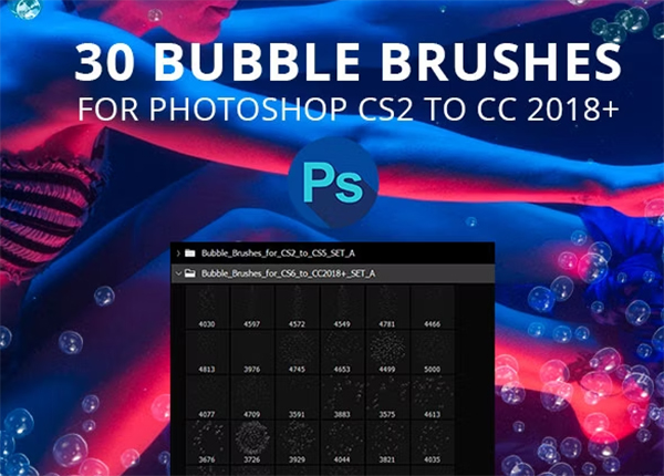 Bubble Brushes for Photoshop Download