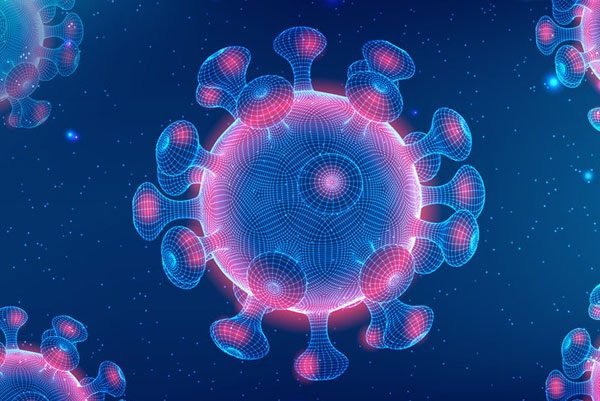 3D Corona Virus Texture