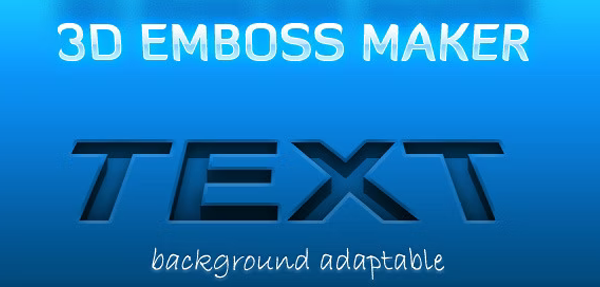 3D Emboss Maker