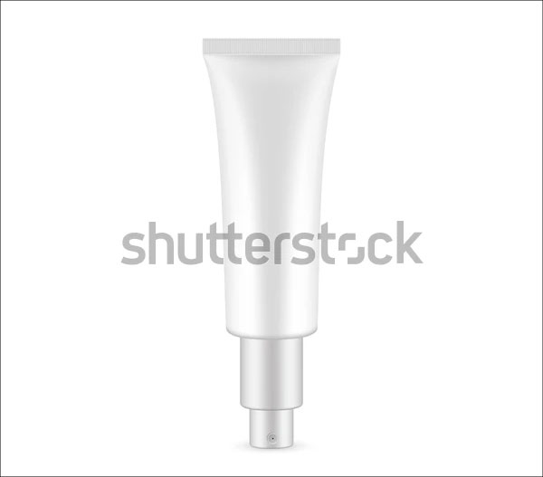 Cosmetic Tube & Box Mock-up