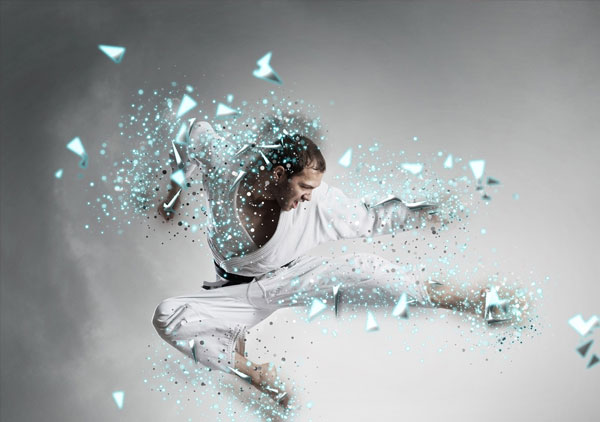 3D Dispersion Photoshop Action
