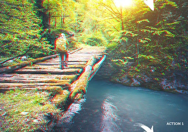 3D Effect Photoshop Action