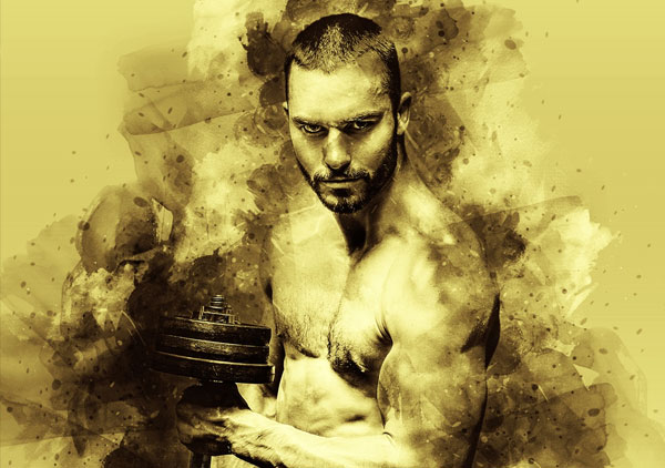 3D Flex Photoshop Action