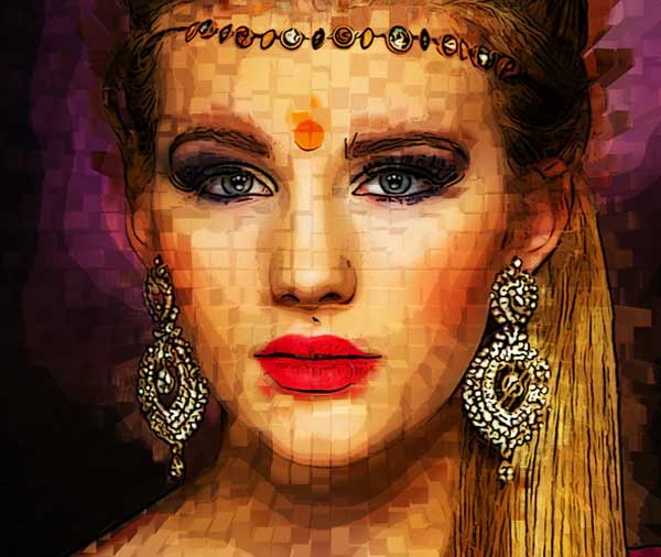 Pixel Art Retro Photoshop Action