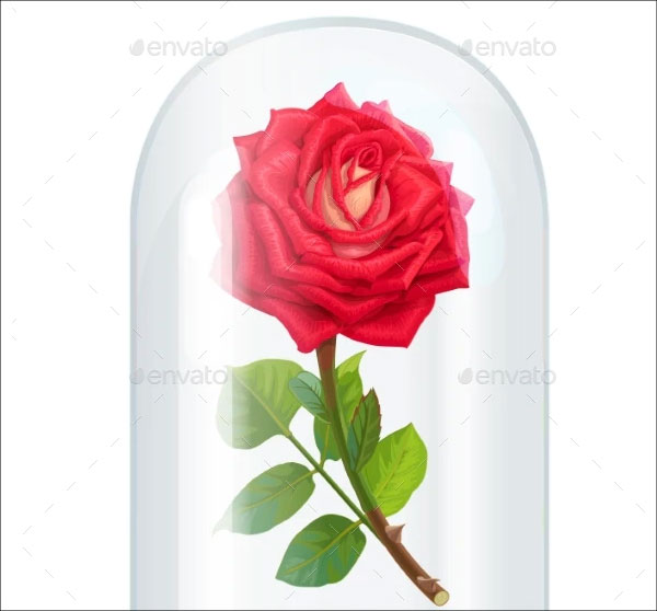 Print Glass Juice Bottle Mockup Template