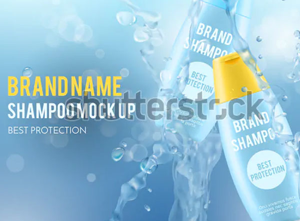 3D Shampoo Mockups