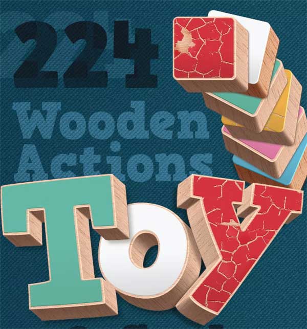 3D Wood Actions