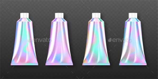 3d Tube Package for Cosmetics Hand Cream