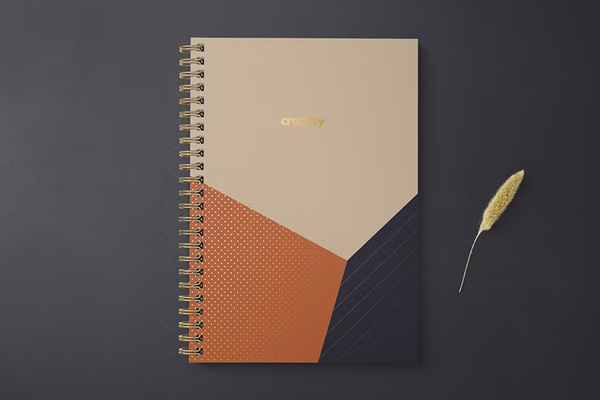 A5 Spiral Notebook Mockup Set