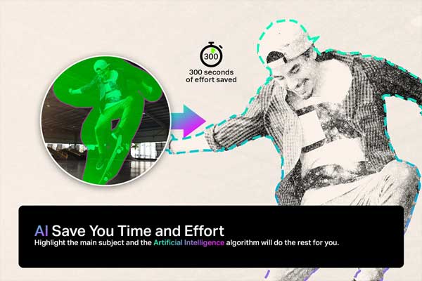 AI Scribble Art Sketch Photoshop Actions