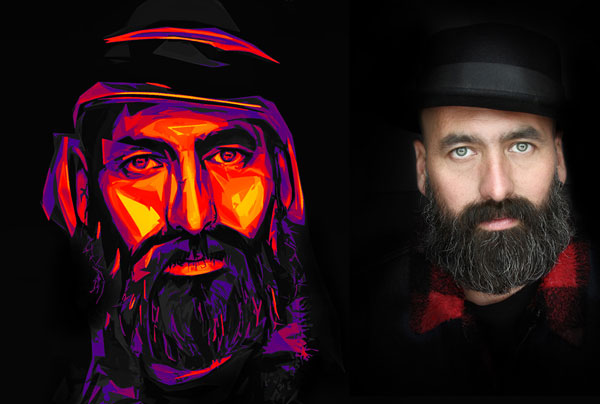 Abstract Body Painting Photoshop Action