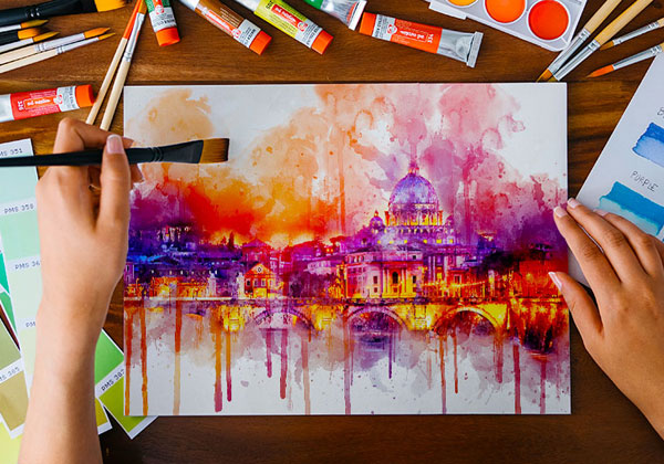 Abstract Ink Art Photoshop Action