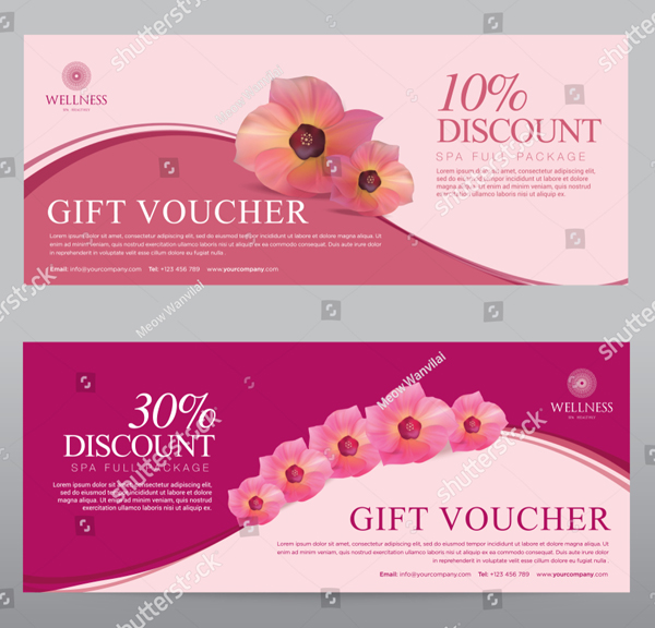 Abstract Massage Gift Voucher
