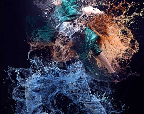 Abstract Photoshop Action Bundle