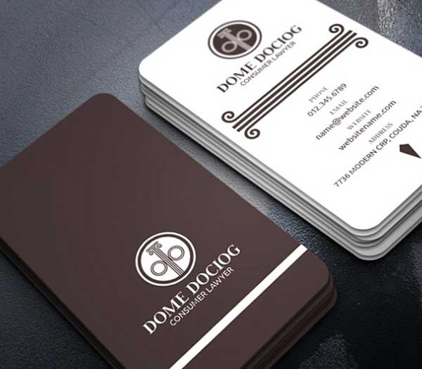 Adobe Lawyer Business Card Templates