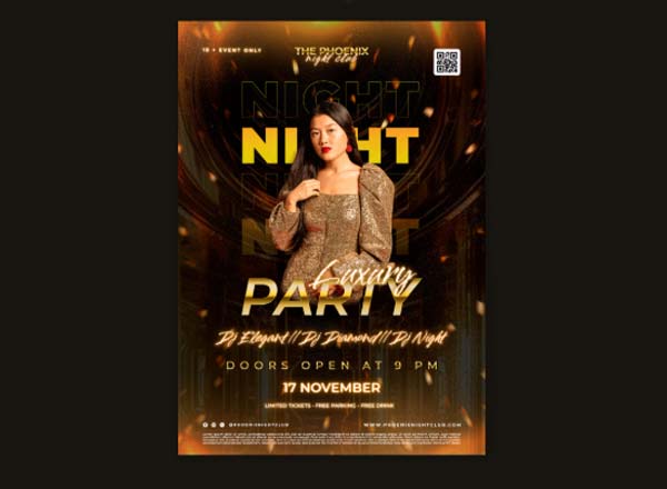 After Party Free Download Flyer Template