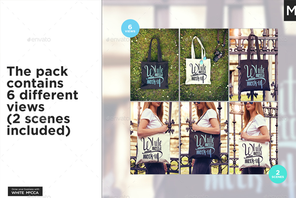 Amazing Tote Bag Mock-up
