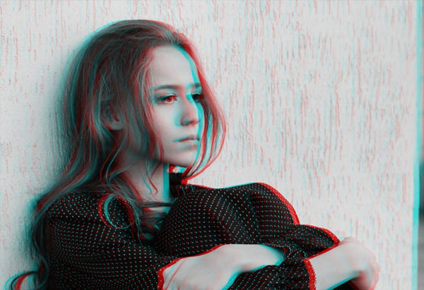 Anaglyph 3D Photoshop Actions Template