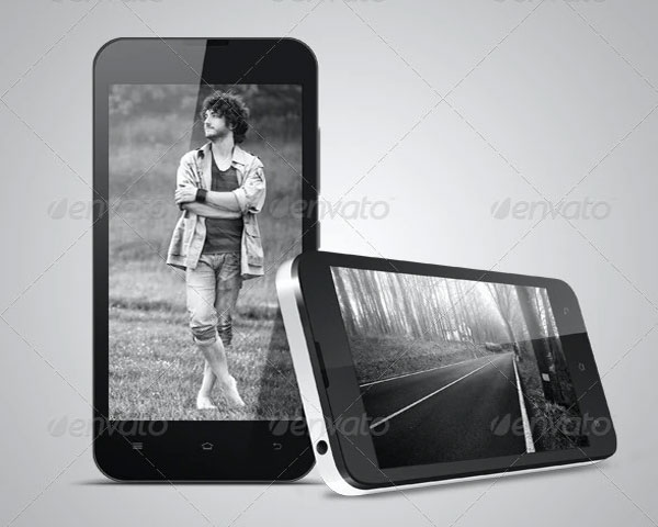 Andro Smartphone Mockups