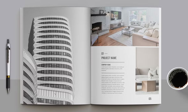 Architecture and Interior Portfolio Template Download