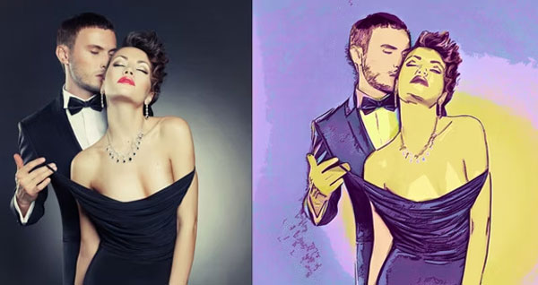Art Justice Impressionist Painting Photoshop Actions