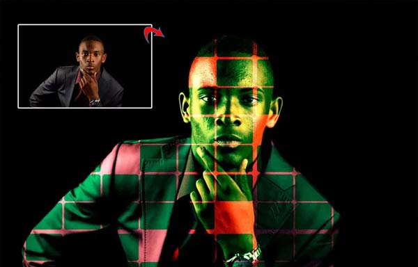 Art Mosaic Photoshop Action Download