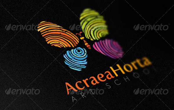 Art School Handmade Creative Logo Template