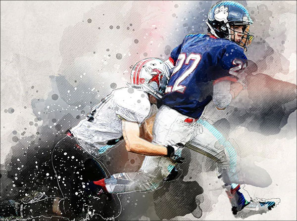 Artistic Water Color Photoshop Action