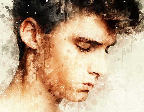 Artistic Watercolor Photoshop Action Template
