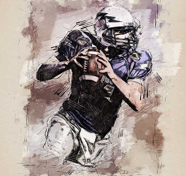 Artistic Watercolor & Sketch Painting Photoshop Action