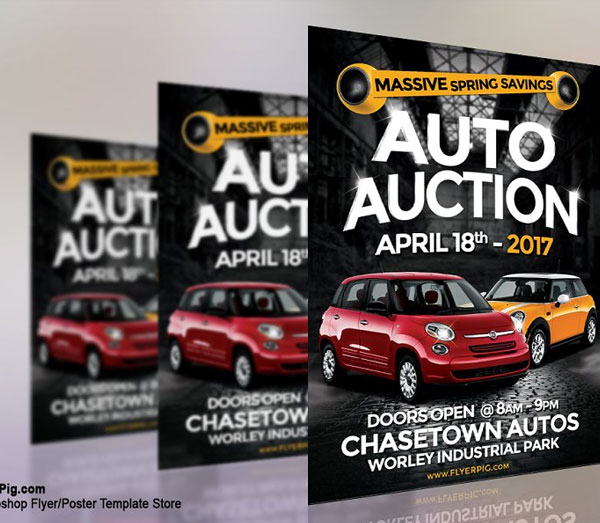Auto Sales Flyer