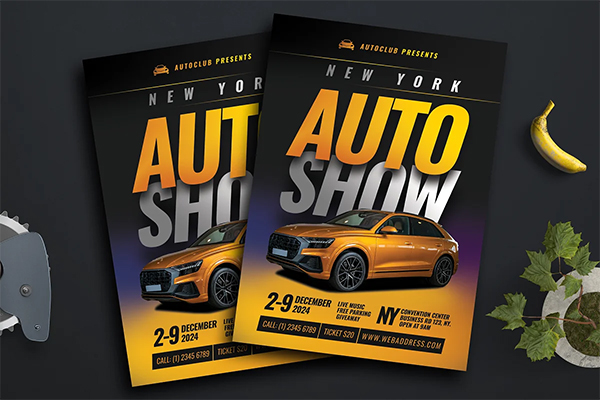 Auto Show Flyer Templates