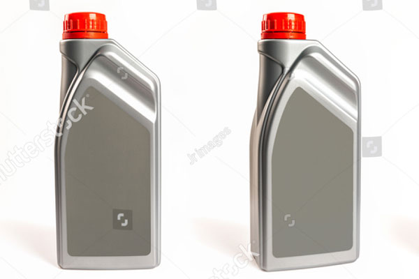 Automobile Oil Bottle Mockup