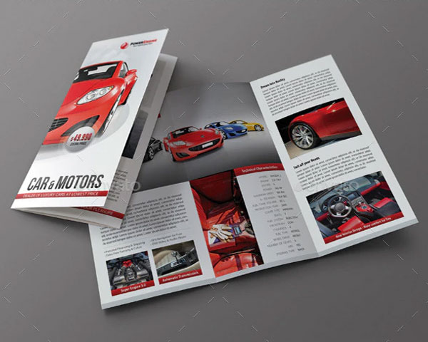 Automotive Car Rental Brochure Bundle