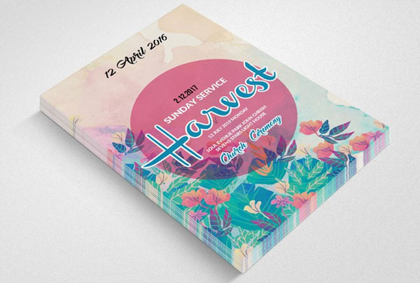 God’s Harvest Revival Flyer Template