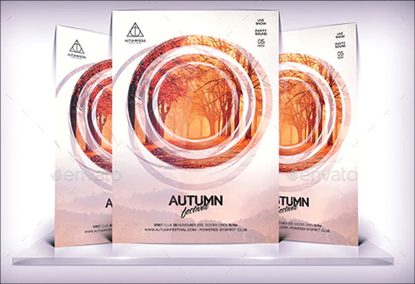 Autumn Festival Party Flyer