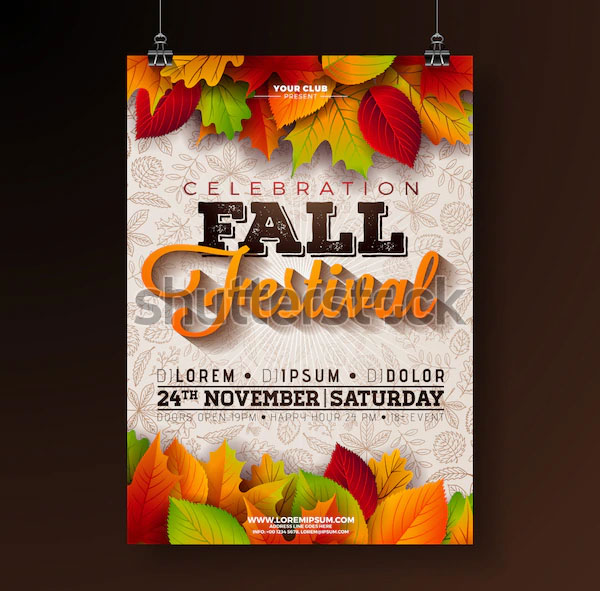 Autumn Party Flyer