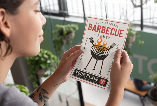 BBQ Flyer Template Editable