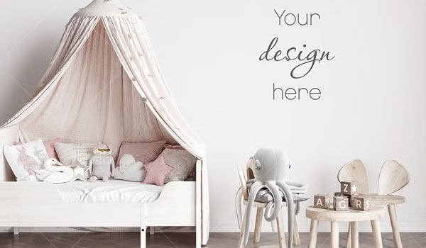 Baby Crib Mockups