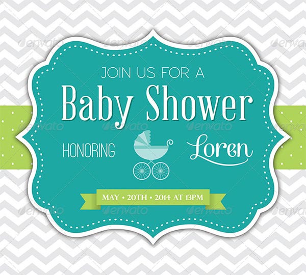 Baby Shower Invitation Card