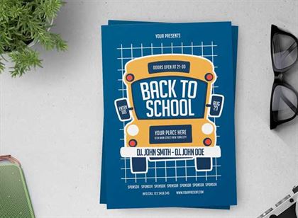 Back To School Modern Flyer