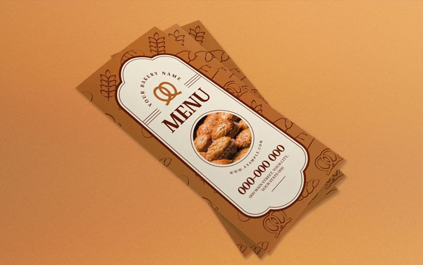 Pastry Flyer Templates Download