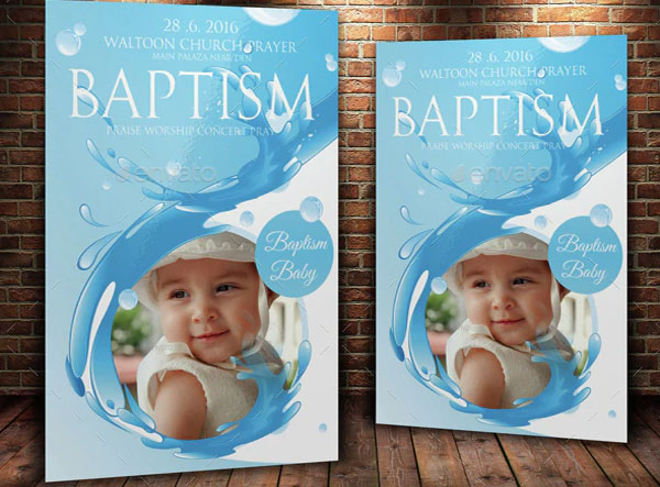 Easter Sunday Good Friday Flyer Template