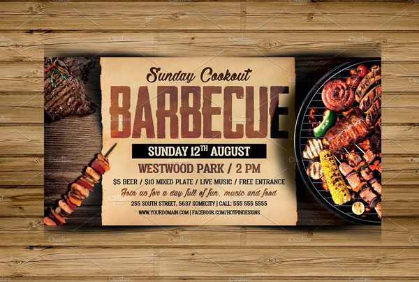 Barbecue Flyer Template